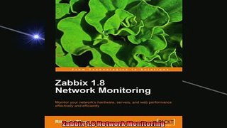 Free Full PDF Downlaod  Zabbix 18 Network Monitoring Full EBook