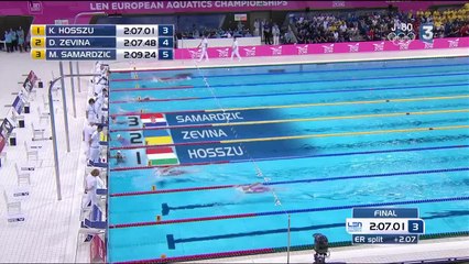 VIDEO. Katinka Hosszu remporte sa deuxième médaille d'or