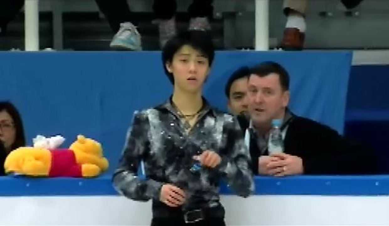 YH - GPF12 - warm-up before SP (ESP ITA)