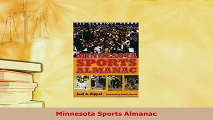 PDF  Minnesota Sports Almanac Free Books