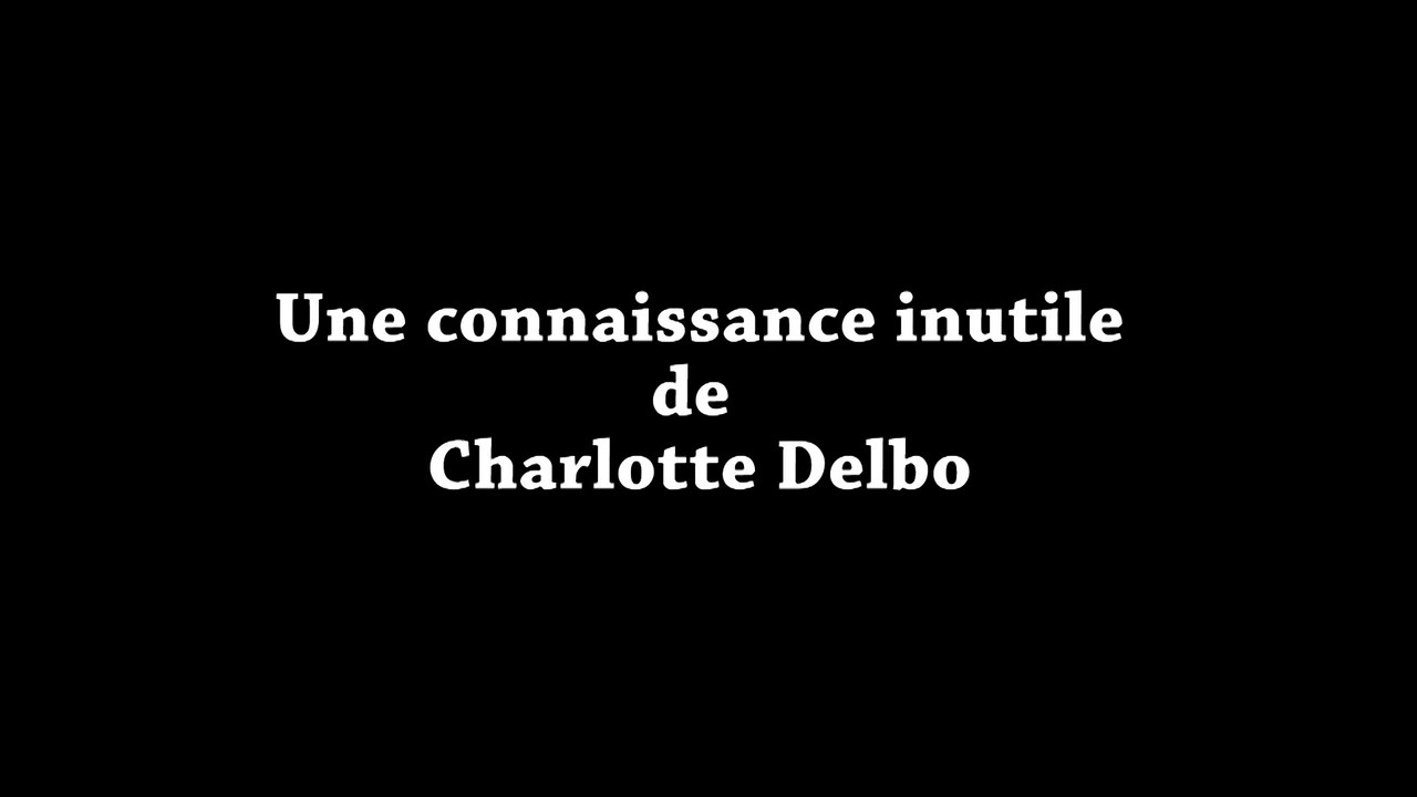 Une connaissance inutile