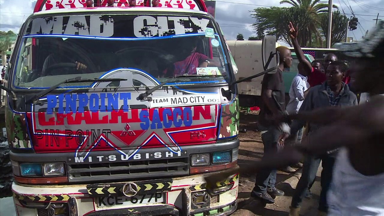 Mit Style durch den Stau: Matatus in Kenia