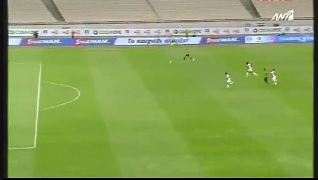 Rafik Djebbour GOAL - Olympiakos Piraeus 0-2 AEK 17.05.2016