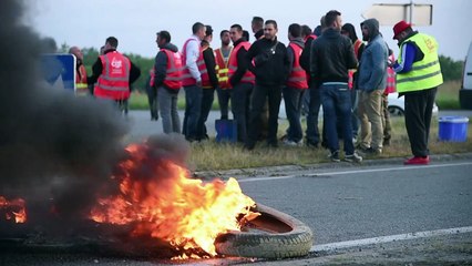 França inicia semana de greves contra reforma trabalhista
