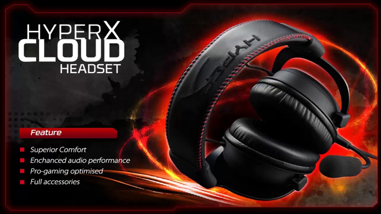 Unboxing Kingston Hyperx cloud recenze návod CZ