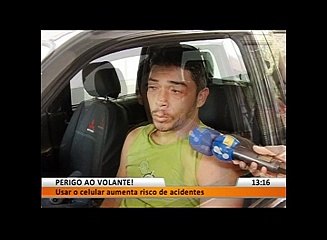 PERIGO AO VOLANTE!