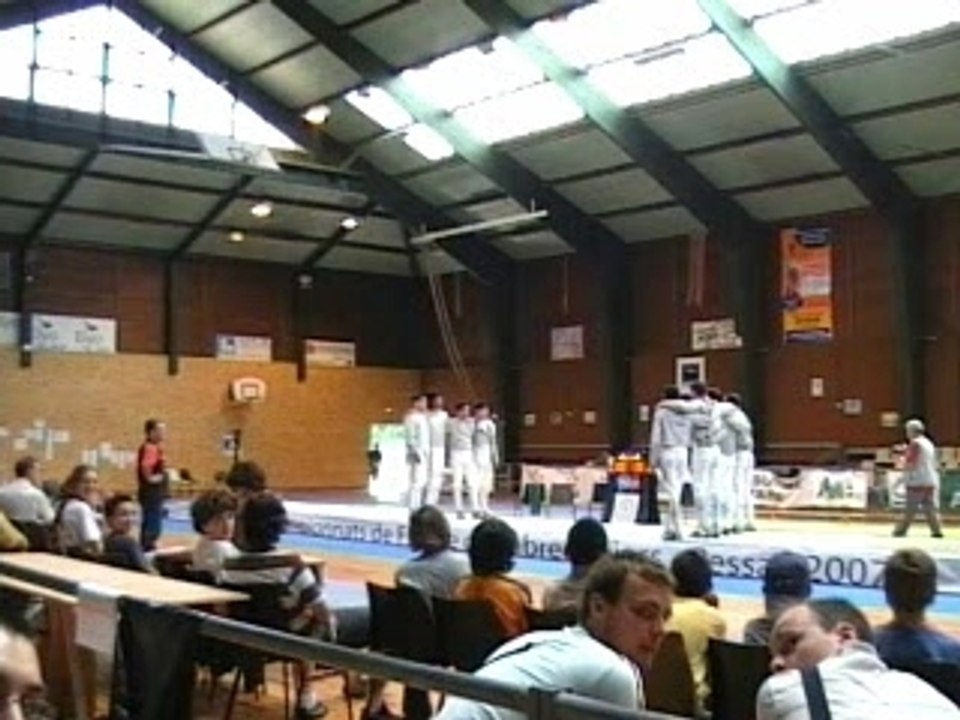 FINALE CHAMPIONNAT FRANCE SABRE SENIORS 1° PARTIE