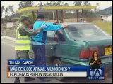 Incautan armas, municiones y explosivos en el Carchi