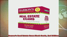 new book  Barrons Real Estate Exam Flash Cards 2nd Edition
