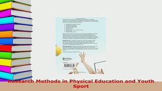 PDF  Research Methods in Physical Education and Youth Sport Free Books