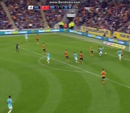 Andrew Robertson Own Goal HD - Hull City 0-2 Derby County - 17.05.2016 HD