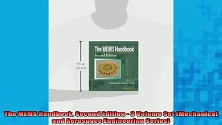 READ book  The MEMS Handbook Second Edition  3 Volume Set Mechanical and Aerospace Engineering Full Ebook Online Free