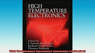 DOWNLOAD FREE Ebooks  High Temperature Electronics Electronic Packaging Full Free