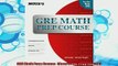 new book  GRE Math Prep Course  Novas GRE Prep Course
