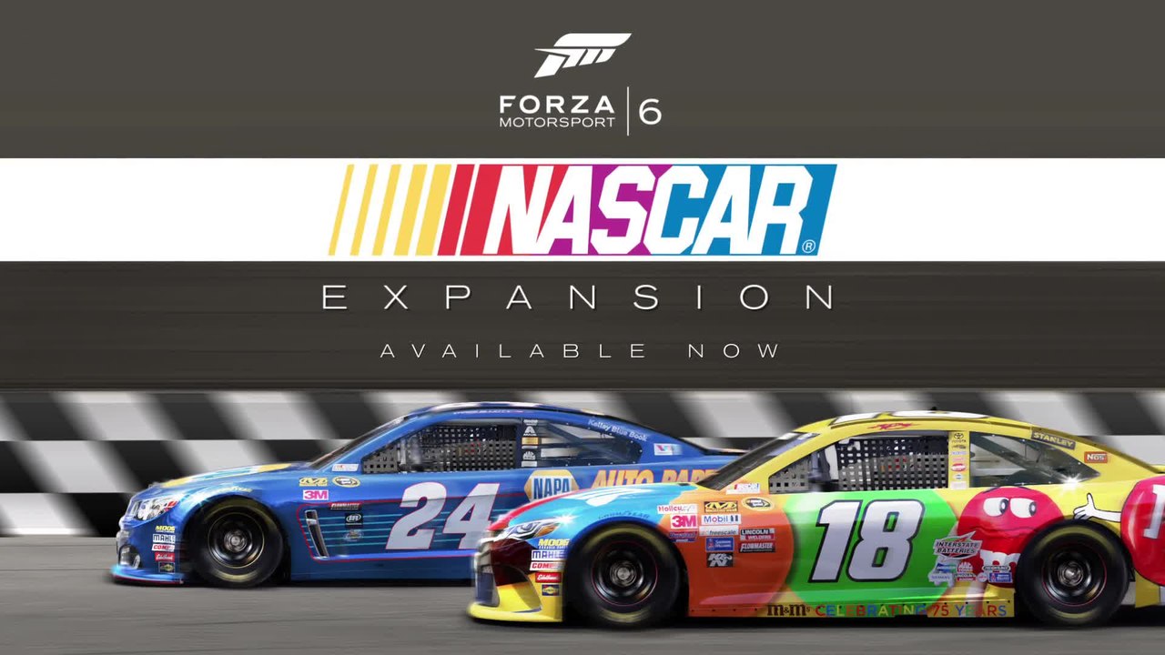 FORZA Motorsport 6 - NASCAR Expansion DLC Trailer (Xbox One) 2016 EN