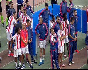 Οι παίκτες της ΑΕΚ σηκώνουν το κύπελλο Ελλάδας