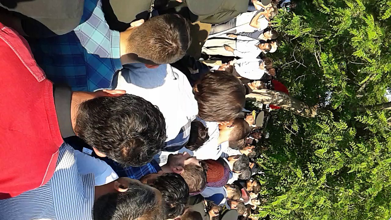 Gursu şehidini uğurluyor