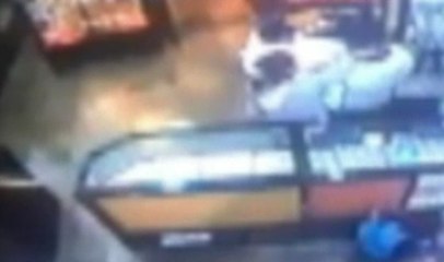 Videos de seguridad captaron el robo de una joyería