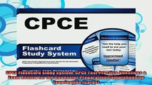 new book  CPCE Flashcard Study System CPCE Test Practice Questions  Exam Review for the Counselor