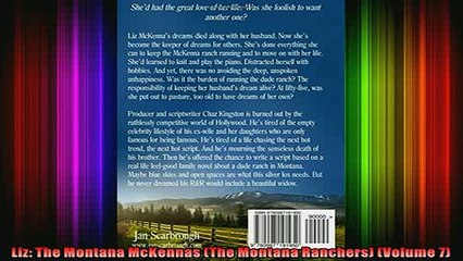 EBOOK ONLINE  Liz The Montana McKennas The Montana Ranchers Volume 7  DOWNLOAD ONLINE