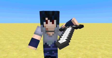 Naruto vs. Sasuke-Naruto Minecraft Animation- Part 1