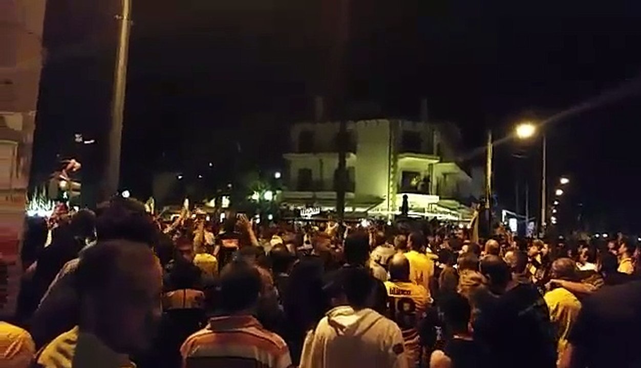 Αποθέωση για την ΑΕΚ στη Νέα Φιλαδέλφεια