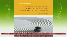 new book  Career Information Career Counseling and Career Development 11th Edition The Merrill