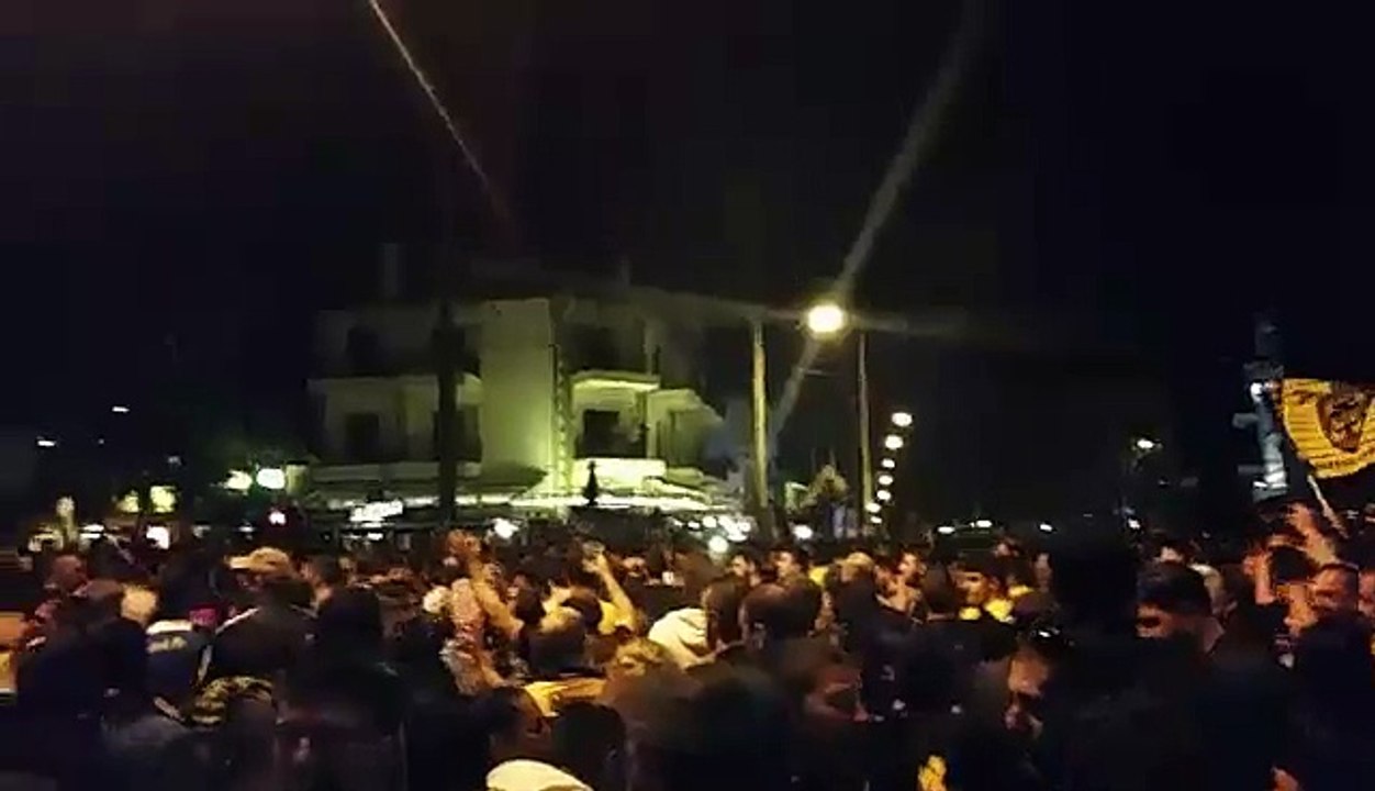 Αποθέωση της ΑΕΚ στη Νέα Φιλαδέλφεια 2