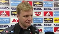 Manchester United 3-1 Bournemouth - Eddie Howe Post Match Interview 2016