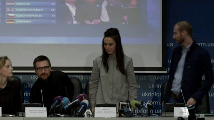 Ukraine's Jamala defends "political" Eurovision victory