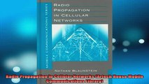 READ book  Radio Propagation in Cellular Networks Artech House Mobile Communications Library Full Free