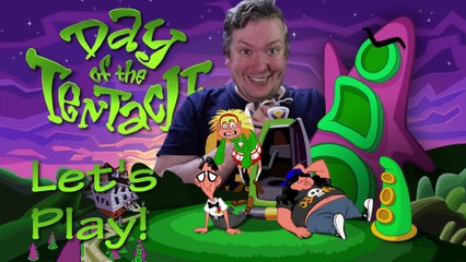 Wibbley Wobbley Let's Play Day of the Tentacle part 2