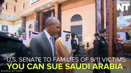 Senate Passes Bill That Allows 9/11 Families to Sue Saudi Arabia’s Government