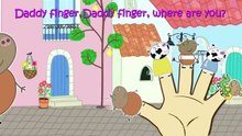 Peppa Pig Cow 4 Finger Family \ Nursery Rhymes Lyrics