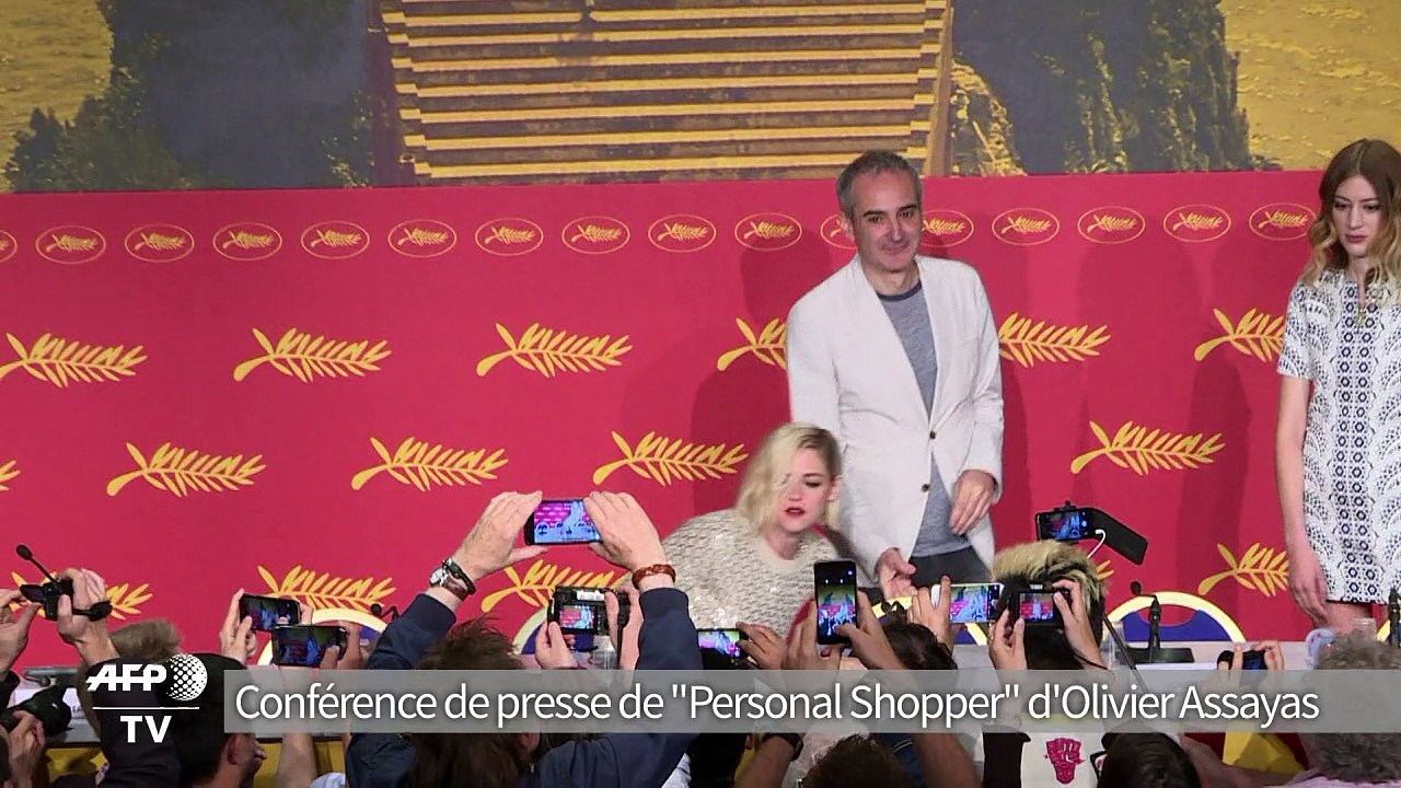 Conférence de presse de "Personal Shopper" d'Olivier Assayas