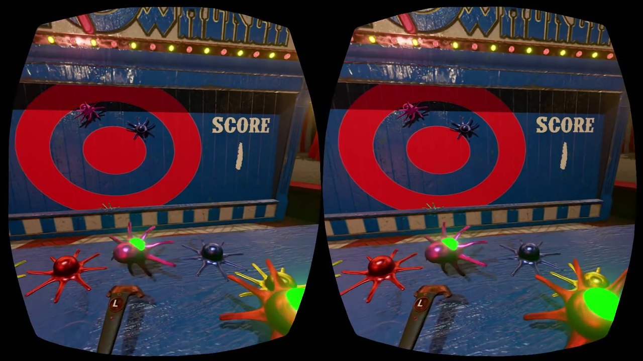 NVIDIA VR Funhouse, una feria de atracciones virtual