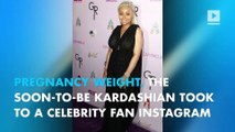 Blac Chyna attacks pregnancy weight critics on Instagram