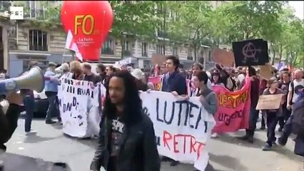 París volvió a tomar las calles contra de la reforma laboral