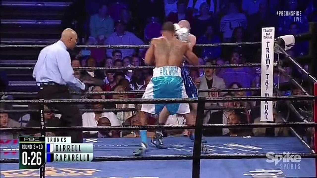 Dirrell vs Caparello match highlights HD
