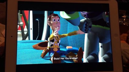 Toy Story Sherif Woody And Buzz Fight Slow Motion