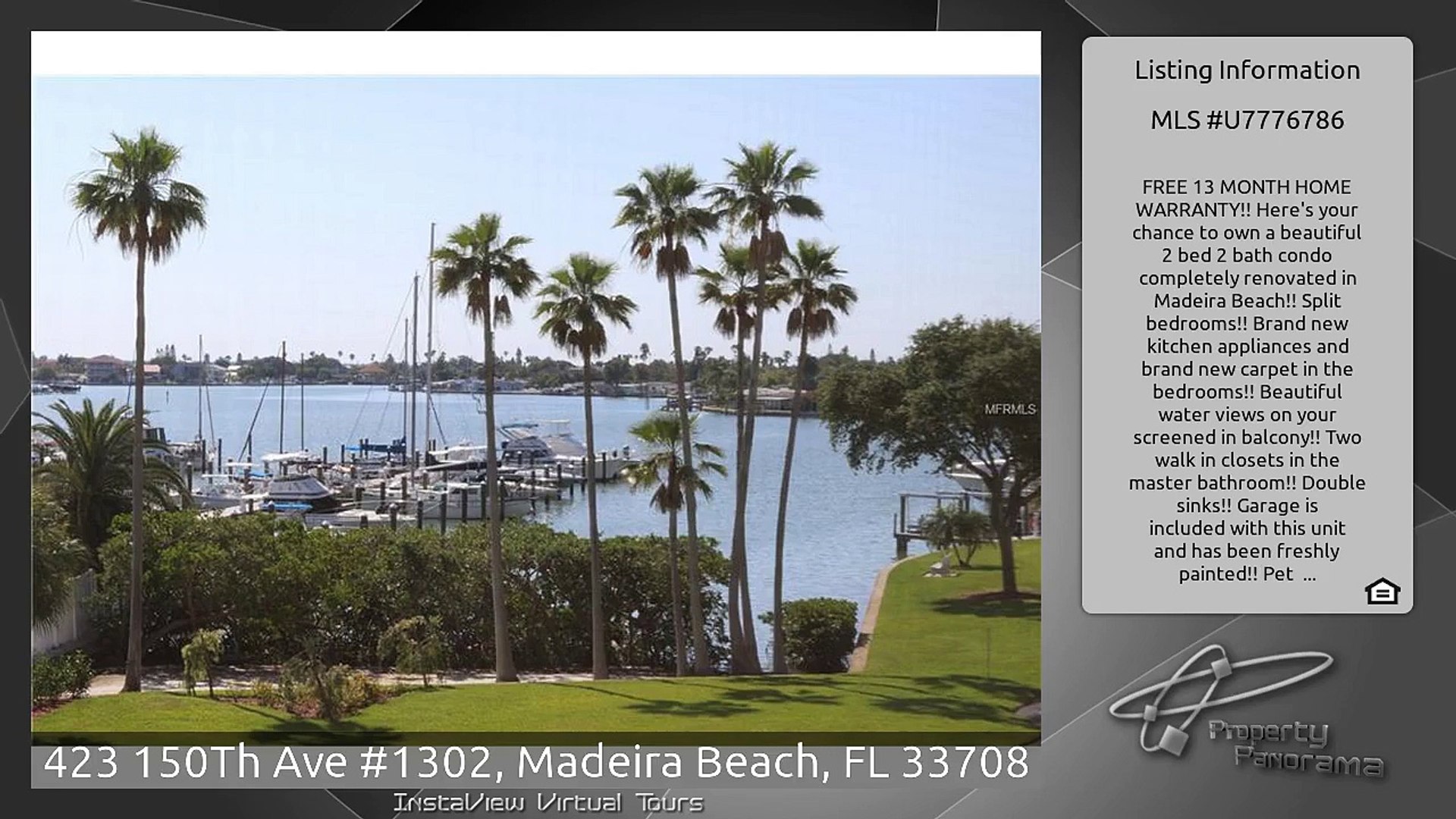 423 150th Ave 1302 Madeira Beach Fl 33708 Video Dailymotion