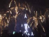 New Year fireworks 2005 at Disneyland Park (Paris)