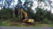 Bruce Highway Section (B) Upgrade 25 Mar 2011 - Clears Trees Along Coles Crk Rd