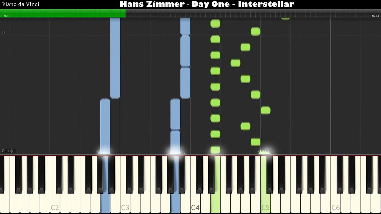 Hans Zimmer - Day One - Interstellar (Piano Tutorial)