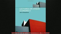 Read here Lectures on Urban Economics MIT Press