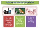 Guide your Dog using Dog Training Collars