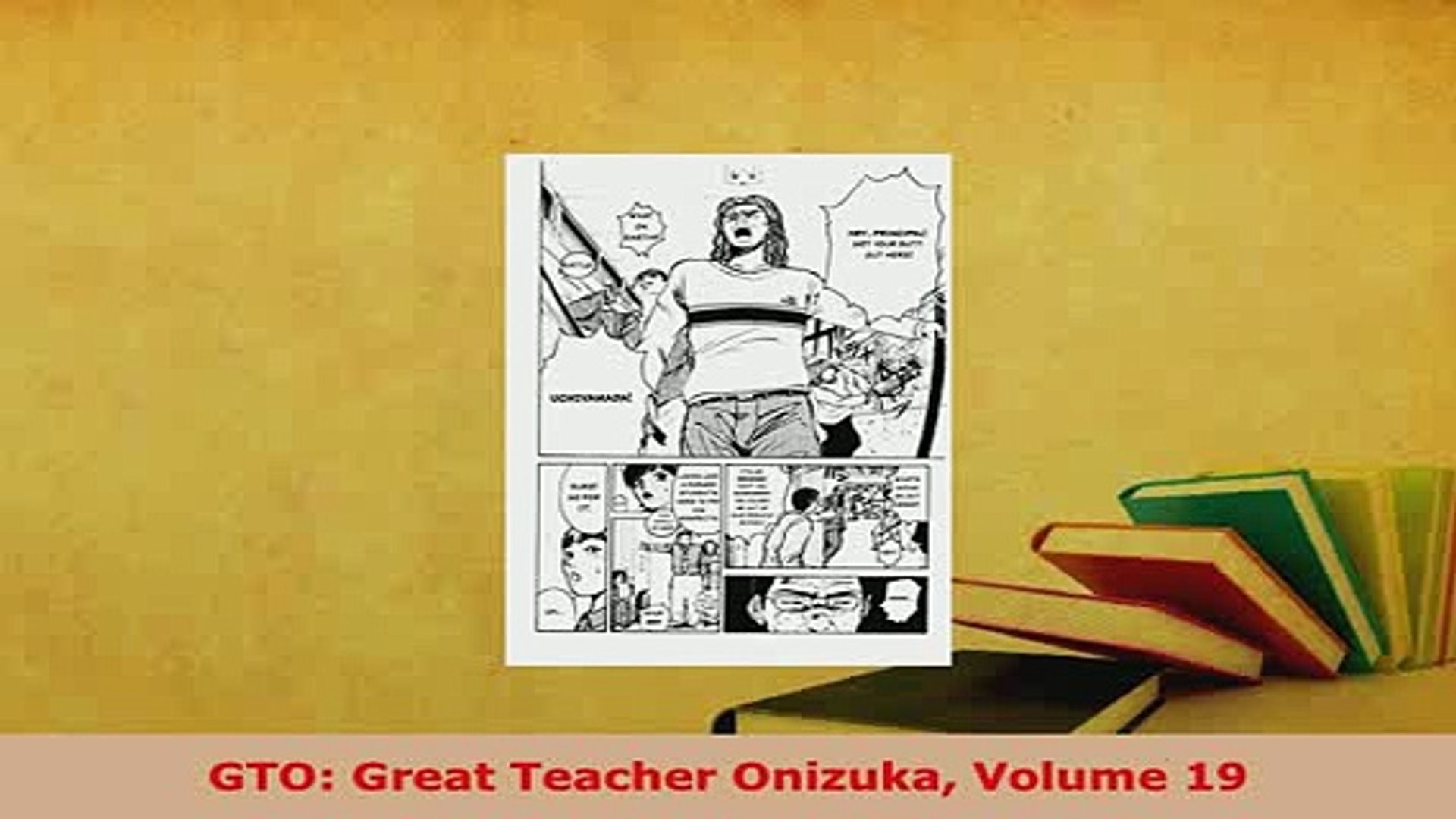 Pdf Gto Great Teacher Onizuka Volume 19 Pdf Online Video Dailymotion