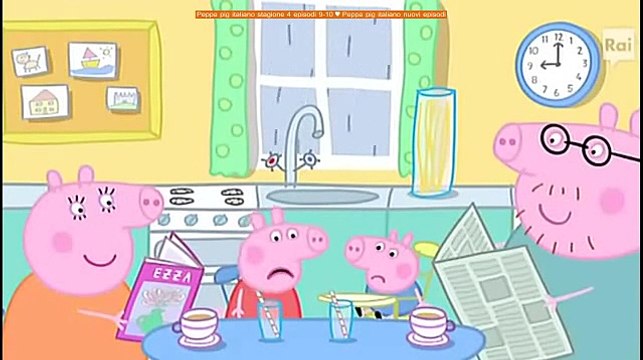 Peppa pig italiano stagione 4 episodi 9-10 ♥ Peppa pig italiano nuovi episodi