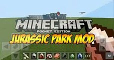 Mod de Jurassic Park para minecraft mobile