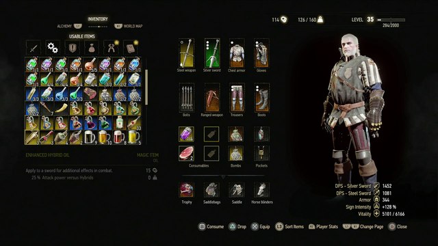 WITCHER 3 DEATH MARCH! WALKTHROUGH 303 EVIL'S SOFT FIRST TOUCHES TOAD 'PRINCE' BOSS